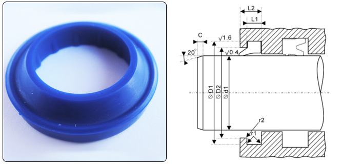 普通防塵圈 -英制F1 普通防塵圈 -英制F1