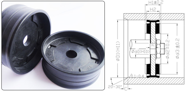 一體式活塞密封圈QW5 一體式活塞密封圈QW5